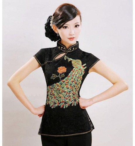 cheongsam style top